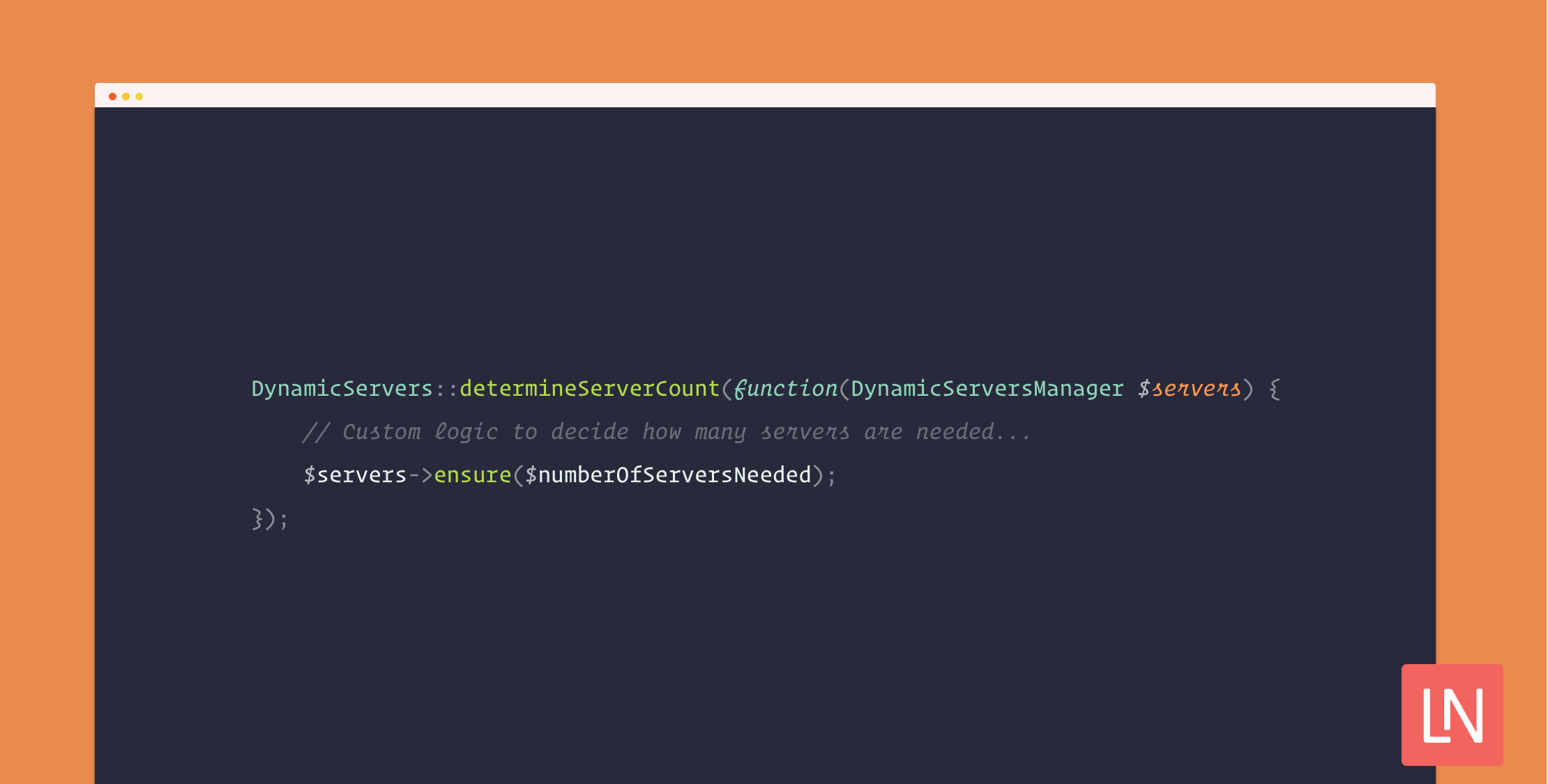 Dynamically Create and Destroy Servers with this Laravel Package