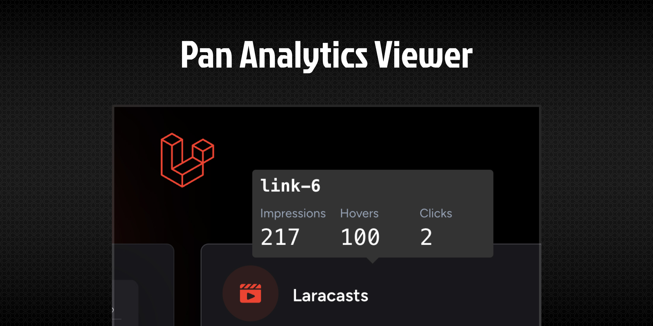 Pan Analytics Viewer