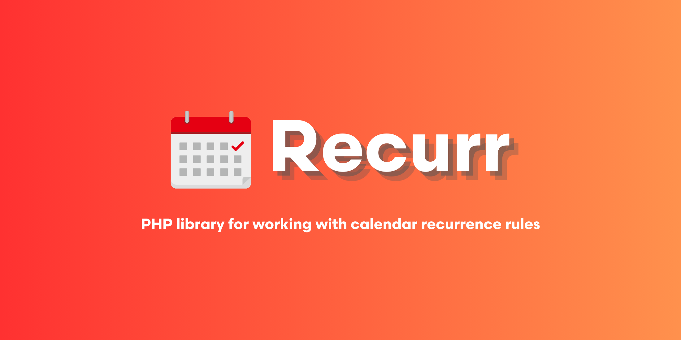 Recurr is a PHP library for working with recurrence rules for calendar dates