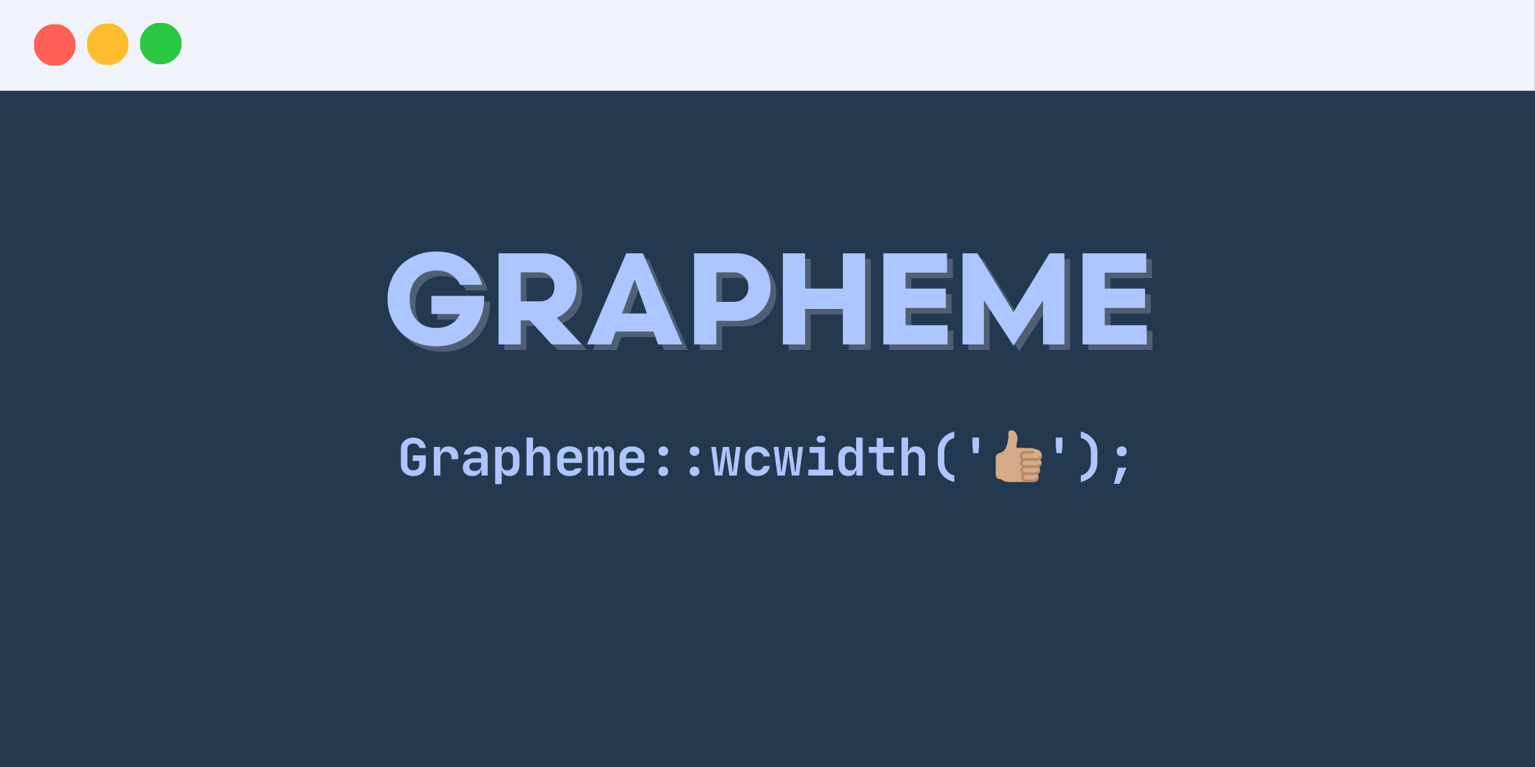 Grapheme