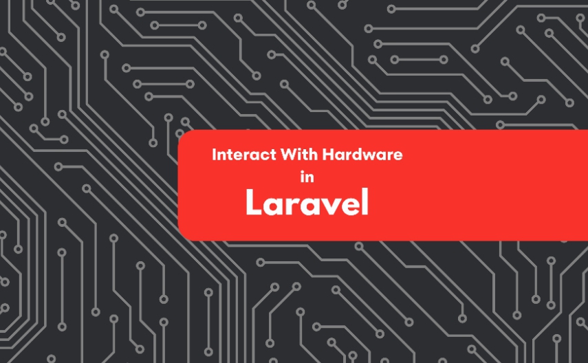 Control Hardware Components in Laravel with Pinout